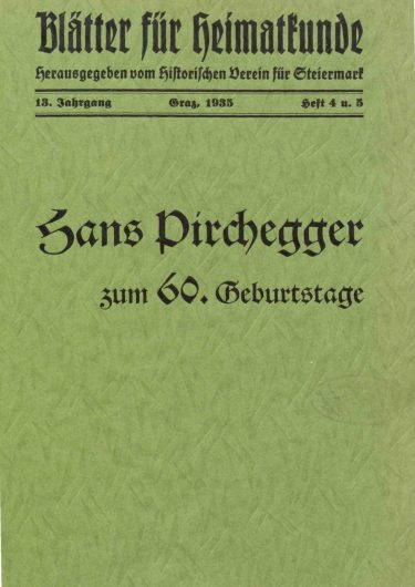 Blätter Jg13 Titelseite 375x530 - Jahrgang 13 (1935)